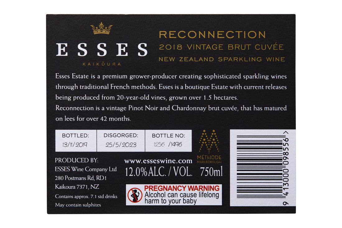 Reconnection 2018 Vintage Brut Cuvée